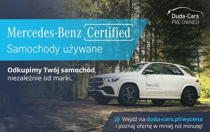 Mercedes-Benz Klasa E cena 179900 przebieg: 61000, rok produkcji 2021 z Wieleń małe 232